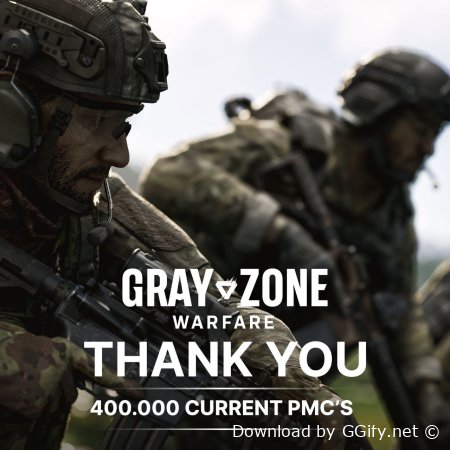 Gray Zone Warfare sales reached 400K