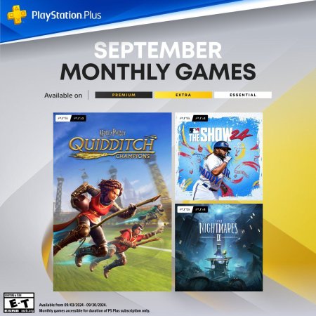 PS Plus for September 