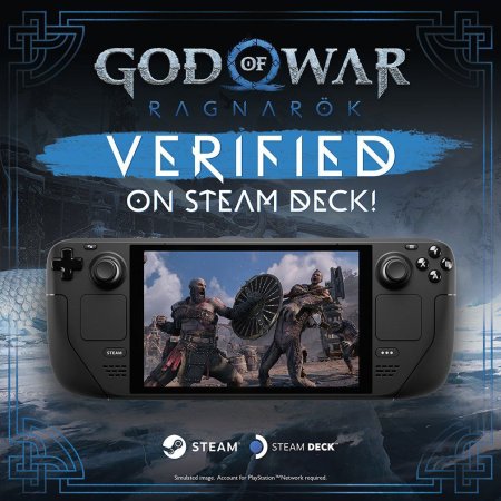 God of War Ragnarok is officially supported on Steam Deck.